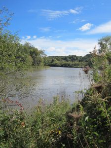 Winooski River from the banks of Valley Ridge